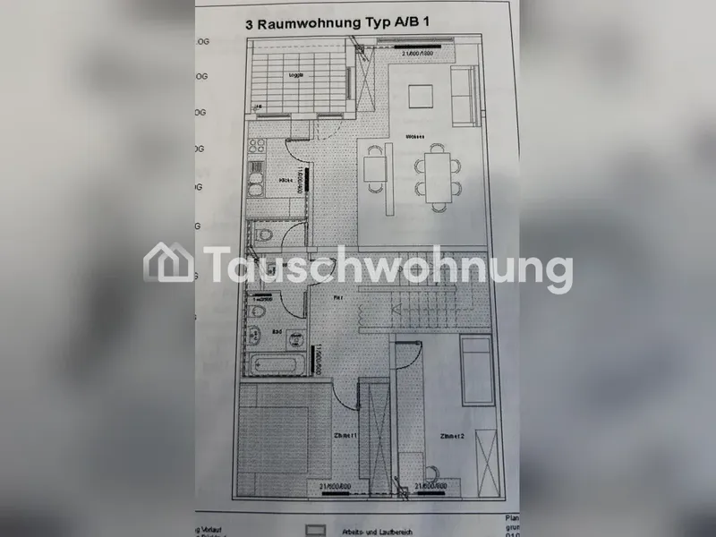 Tauschwohnung: 3 Zimmer Wohnung in Reinickendorf gegen 4-5 Zimmer Wohnung — photo 1
